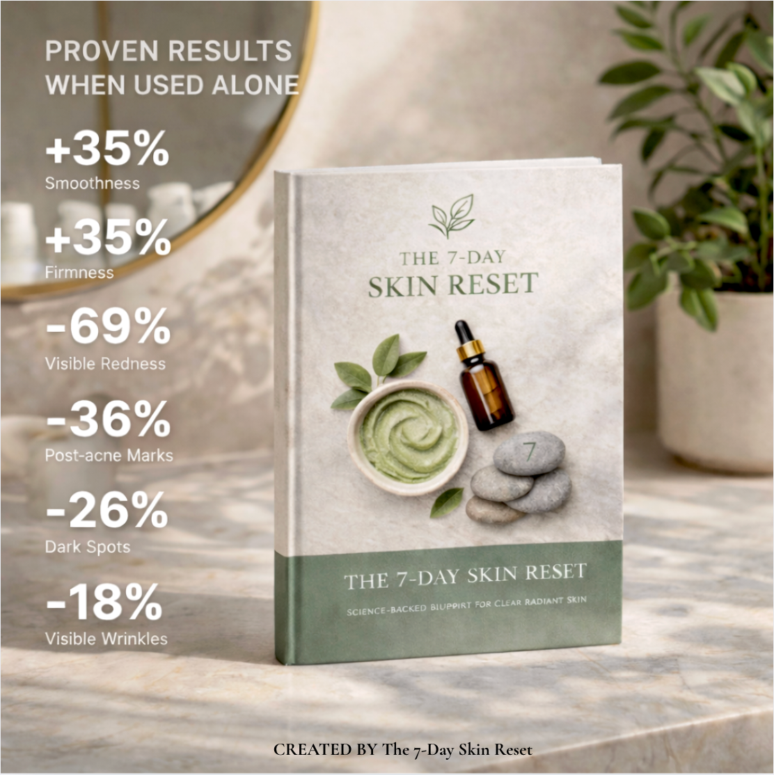 The 7-Day Skin Reset Ebook – Complete Prevention Blueprint for Clear, Radiant Skin (Instant PDF)
